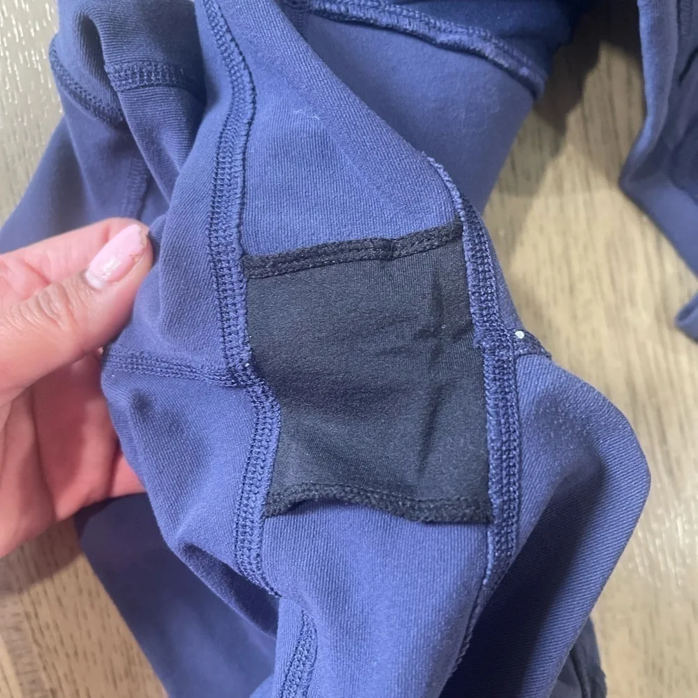 alo yoga leggings navy blue